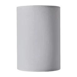 Lindby wandlamp Annalisa, hoogte 20 cm, wit, textiel