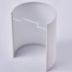 Lindby wandlamp Annalisa, hoogte 20 cm, wit, textiel