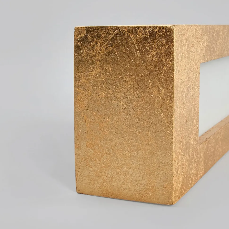 Lindby wandlamp Emina, goud, gips, 36cm, E14