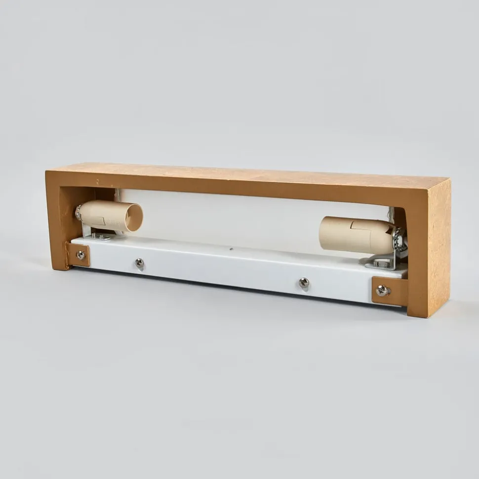 Lindby wandlamp Emina, goud, gips, 36cm, E14