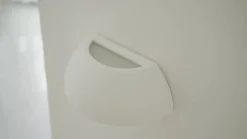 Lindby wandlamp Felia, wit, gips, 24cm, E14