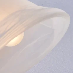 Lindby wandlamp Hanna, 18 m, brons antiek, metaal, glas