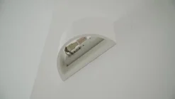 Lindby wandlamp Heiko, up/down, gips, wit, hoogte 12 cm