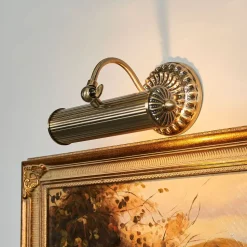 Lindby wandlamp Joely, 25 cm, messing, metaal, E14