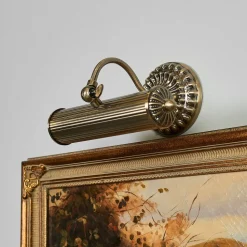 Lindby wandlamp Joely, 25 cm, messing, metaal, E14