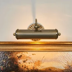 Lindby wandlamp Joely, 25 cm, messing, metaal, E14