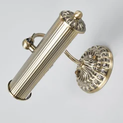 Lindby wandlamp Joely, 25 cm, messing, metaal, E14