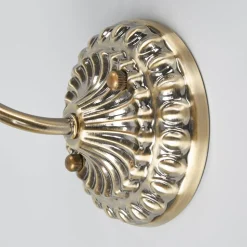 Lindby wandlamp Joely, 25 cm, messing, metaal, E14