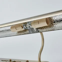 Lindby wandlamp Joely, 73cm, messing, metaal, E14