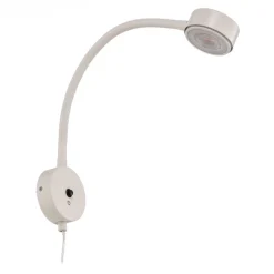 Lindby wandlamp Jyla, wit, 4.000 K, GX53, flexibele arm