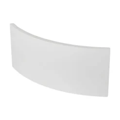 Lindby wandlamp Naike, wit, gips, hoogte 15 cm