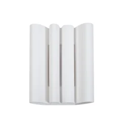 Lindby wandlamp Novali, wit, gips, omhoog/omlaag, 26 cm, G9