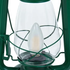 Lindby wandlamp Raisa, groen, metaal, lantaarn, E14