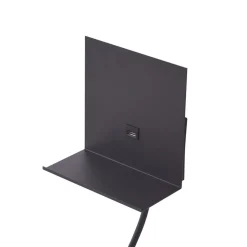 Lindby wandlamp Thorid, zwart, USB, LED leeslamp, G9