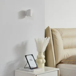 Lindby wandspot Jyla, wit, 4.200 K, omhoog/omlaag, lens