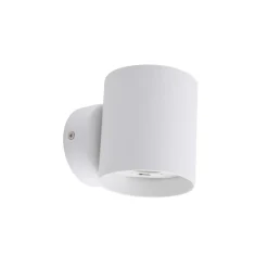 Lindby wandspot Jyla, wit, 3.000 K, omhoog/omlaag, lens