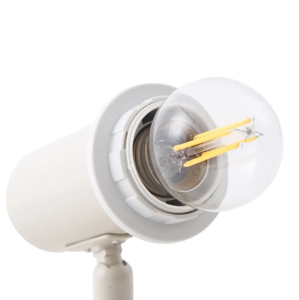 Lindby wandspot Ovelia, beige, metaal, E27