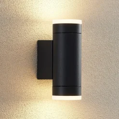 Lindby Yelina buitenwandlamp, fitting onder