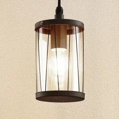 Lindby Yonan hanglamp voor buiten, E27