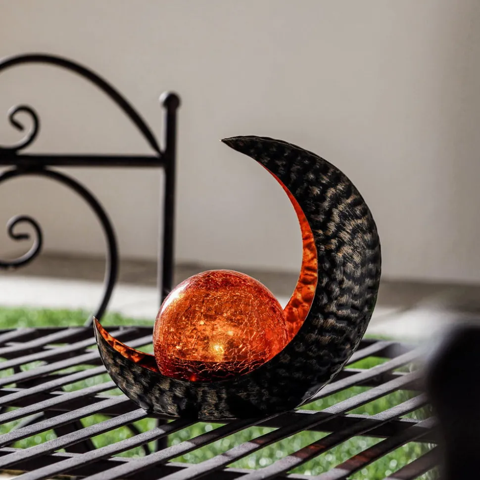 Lindby Yonca LED sfeerlamp 16,5 cm koper