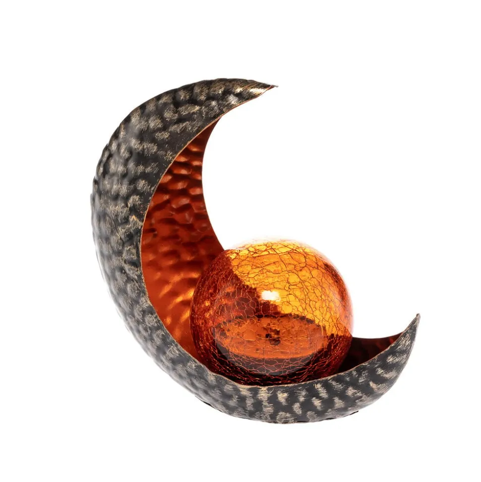 Lindby Yonca LED sfeerlamp 16,5 cm koper