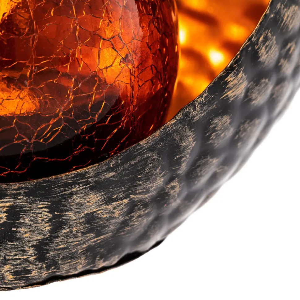 Lindby Yonca LED sfeerlamp 16,5 cm koper