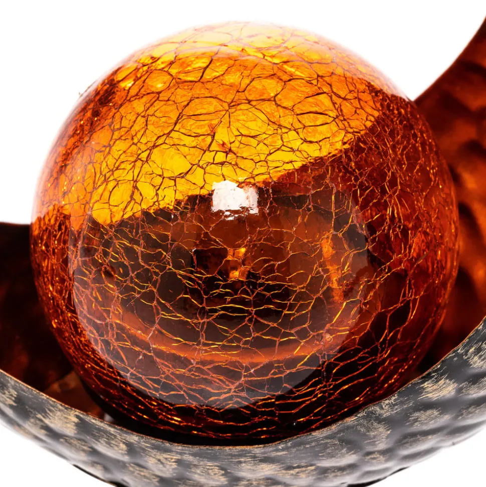 Lindby Yonca LED sfeerlamp 16,5 cm koper