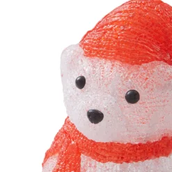 Lindby Yuki LED decoratief figuur, kunststof, beer