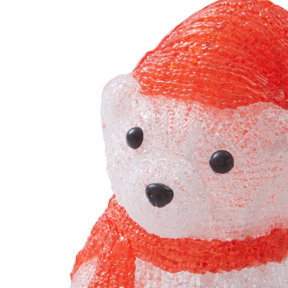 Lindby Yuki LED decoratief figuur, kunststof, beer