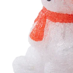 Lindby Yuki LED decoratief figuur, kunststof, beer