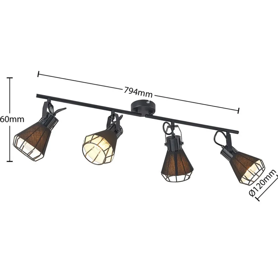 Lindby Yusei spot, 4-lamps