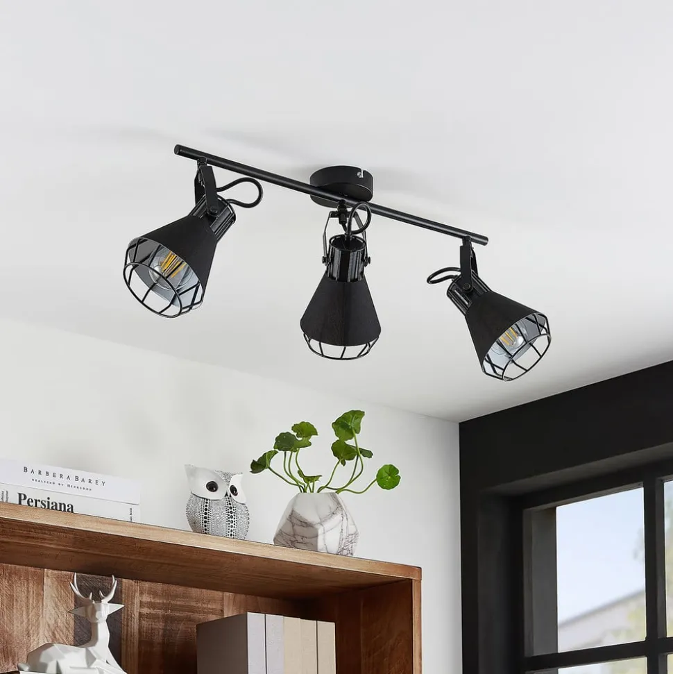 Lindby Yusei spot, 3-lamps, langwerpig