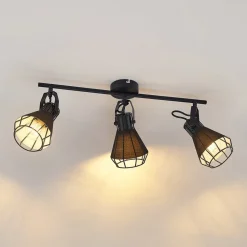 Lindby Yusei spot, 3-lamps, langwerpig