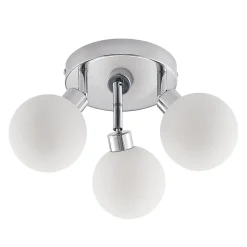 Lindby Zaniba plafondlamp, chroom, rond