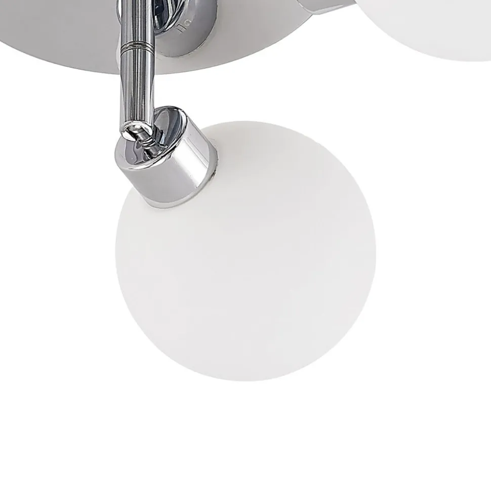 Lindby Zaniba plafondlamp, chroom, rond