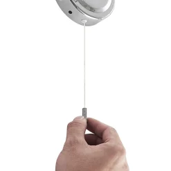 Lindby Zaniba wandlamp, chroom