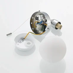 Lindby Zaniba wandlamp, chroom