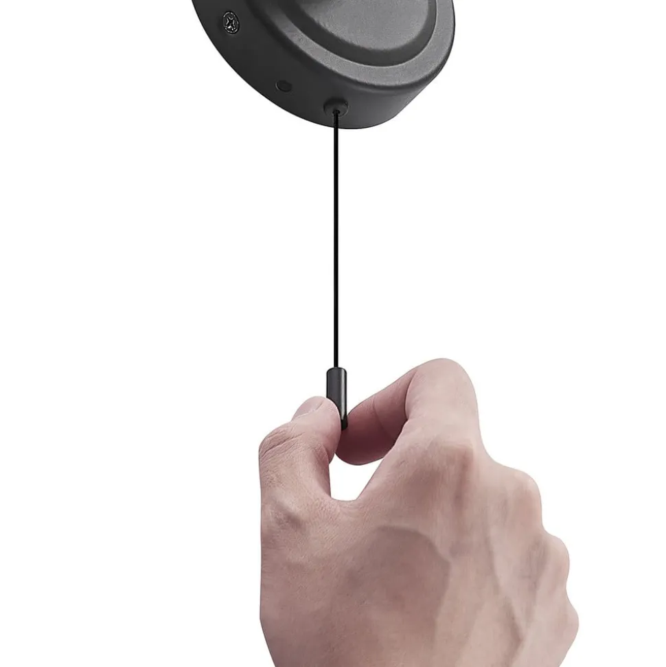 Lindby Zaniba wandlamp, zwart