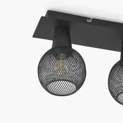 Lindby Zerda plafondlamp, rooster, 4-lamps