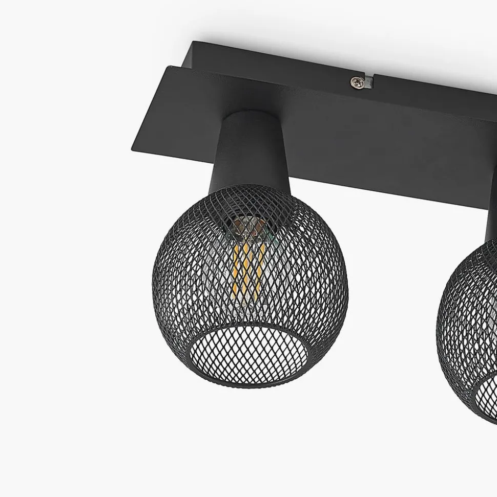 Lindby Zerda plafondlamp, rooster, 4-lamps