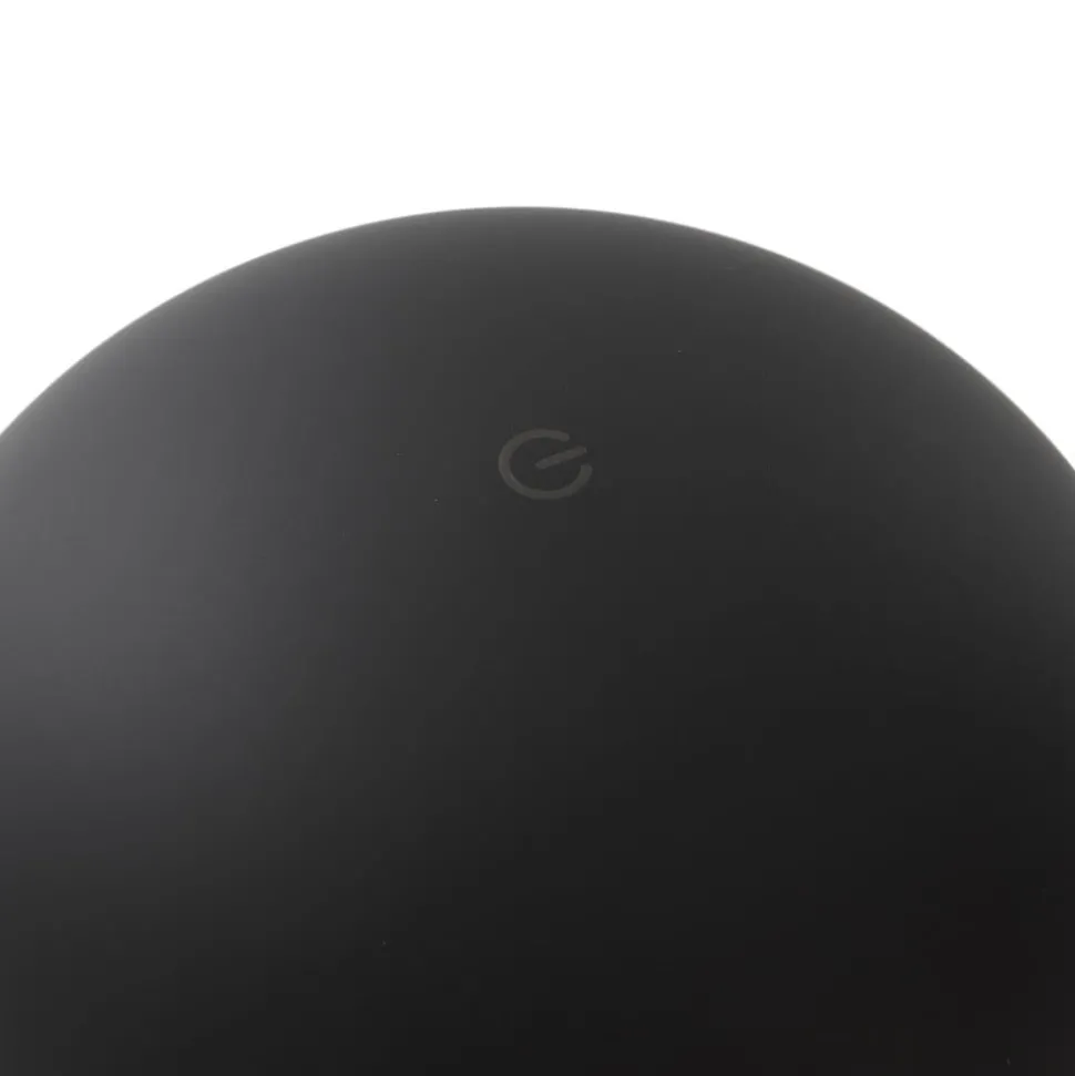 Lindby Zyre LED oplaadbare tafellamp, zwart, IP44, touchdimmer