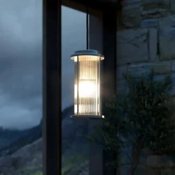 Linton buiten hanglamp, gegalvaniseerd