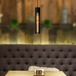 Lionel hanglamp met metalen kap