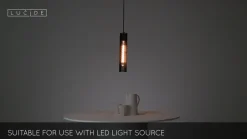 Lionel hanglamp met metalen kap