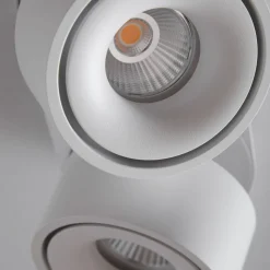 LOOM DESIGN Aim LED plafondspot 2-lamps wit