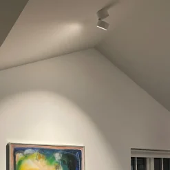 LOOM DESIGN Aim LED plafondspot 1-lamp wit