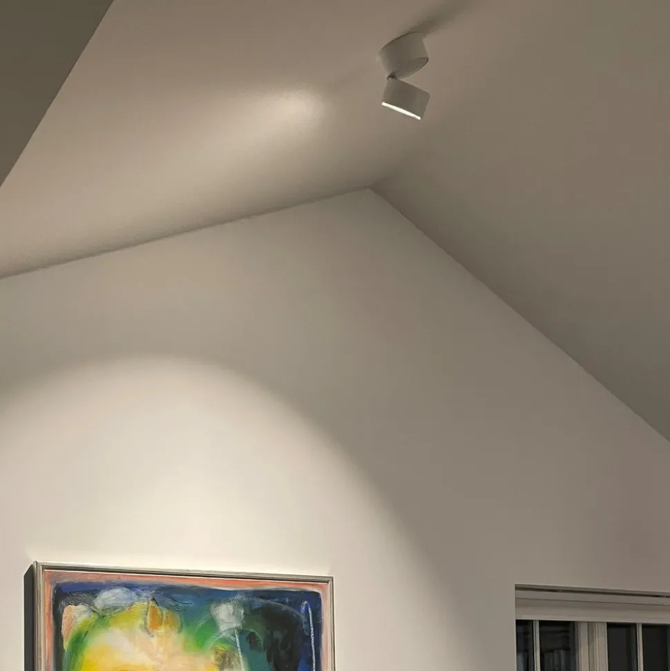 LOOM DESIGN Aim LED plafondspot 1-lamp wit