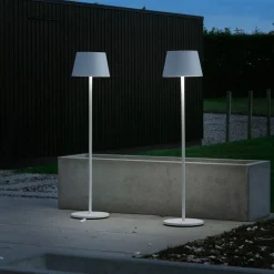 LOOM DESIGN LED oplaadbare vloerlamp Modi, CCT, RGB, wit