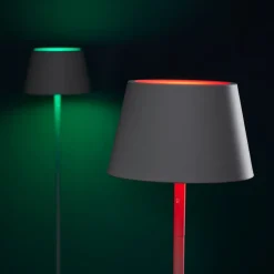 LOOM DESIGN LED oplaadbare vloerlamp Modi, CCT, RGB, wit