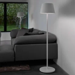 LOOM DESIGN LED oplaadbare vloerlamp Modi, CCT, RGB, wit